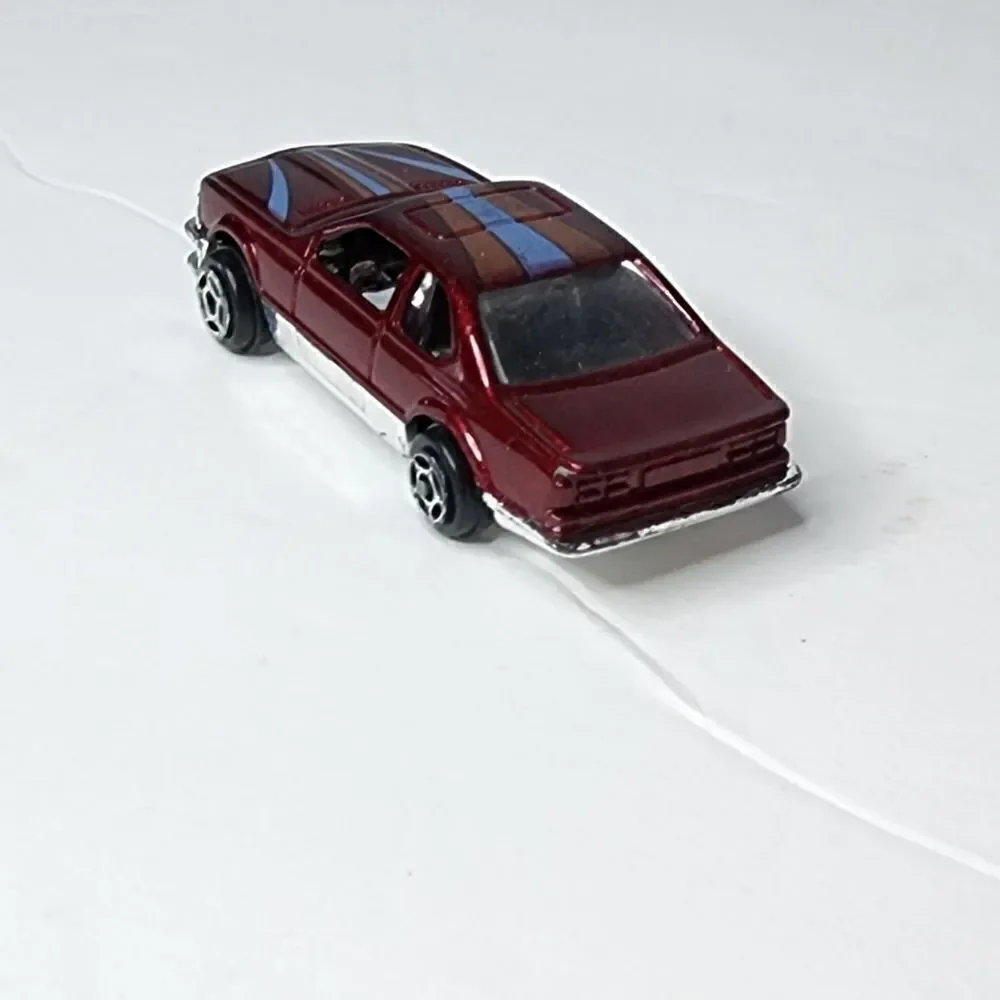 Vintage Summer Marz Karz Maroon Dark Red 8901 Die Cast Toy Car Vehicle